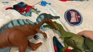 Irritator vs Baryonyx [upl. by Ennagroeg]