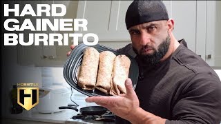 MUSCLE BUILDING MEALS  Hard Gainer Burrito [upl. by Gustaf]