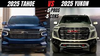 2025 Chevrolet Tahoe vs GMC Yukon 5 Reasons to Buy amp 5 to Skip [upl. by Sirkin]