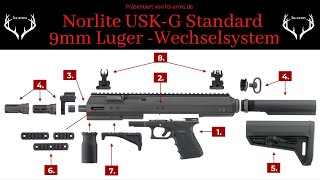 Wechselsystem  Pistolenkarabiner Norlite für Glock [upl. by Pinebrook]