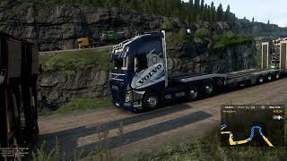 This was supposed to be a small job Kirkenes quarry TruckersMP Promods Euro Truck Simulator 2 [upl. by Goode]