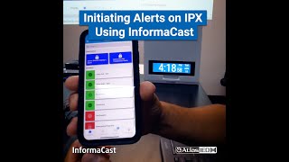 How easy is it to launch a mobile alert from InformaCast to an IP endpoint shorts [upl. by Adila604]