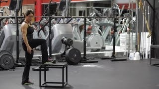 What Do Dumbbell StepUps Work  Exercises Using Dumbbells [upl. by Leno]