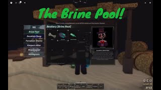 How to find the Brine Pool in Fisch [upl. by Nospmoht]