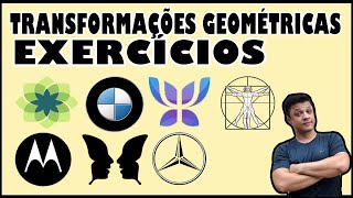 TRANSFORMAÇÕES GEOMÉTRICAS  EXERCÍCIOS [upl. by Phiona]