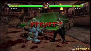 Mortal Kombat Armageddon PlayStation 2 Arcade as Moloch [upl. by Ayal614]