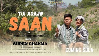 Tui Agajw saan  official chakma MV  Neha amp Ticho  Supen chakma [upl. by Atiran]