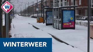 Regio ontwaakt in een witte wereld  OMROEP WEST [upl. by Zara]