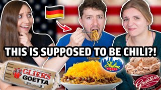 Germans Try CINCINNATI FOODS for the First Time  Feli from Germany [upl. by Ha]