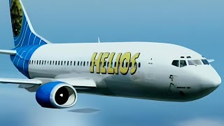 Helios Airways Flight 522  Crash Animation 2 [upl. by Eniarrol]