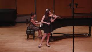 Sarasate Spanish Dance op26 No7 Alexis Hatch Abram Shtern Centenary Concert [upl. by Ammann]