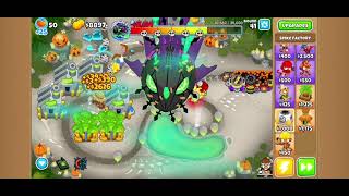 BTD6  Boss Bloon Event Lych the gravelord  Streambed Elite Difficulty Tier 5  V282 [upl. by Neom]