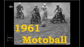 Motoball in Hildesheim im Jahr 1961 [upl. by Je]