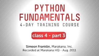 Python Fundamentals Training  More on Standard Libraries Web Handling and Unittest [upl. by Arotal]