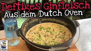 279  Rustikales Ginfleisch aus dem Dutch Oven [upl. by Krysta522]