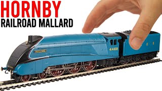 Hornbys Affordable Mallard  Railroad A4  Unboxing amp Review [upl. by Ammann827]