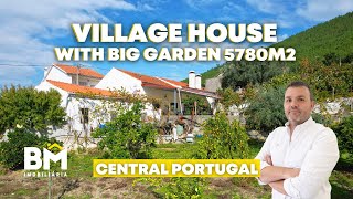 For sale  Village House with garage and big garden in Central Portugal 125000€ [upl. by Riebling762]