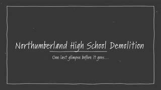 2019  Northumberland High School Demolition Heathsville Virginia [upl. by Oicanata963]