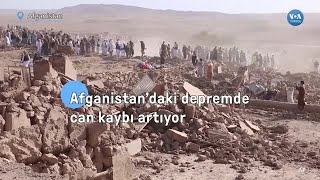 Afganistan’daki depremde can kaybı artıyor VOA Türkçe [upl. by Sikleb]