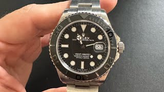 Rolex YachtMaster 42 RLX Titanium Is this the coolest Rolex in the catalogue [upl. by Ingeberg]