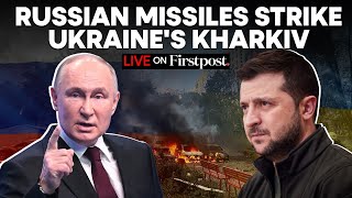 Russia Ukraine War LIVE Update Missiles Strike Kharkiv After Ukraines Mass Drone Attack on Russia [upl. by Icul]