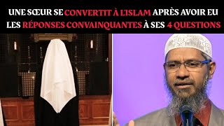 Alhamdoulilah Elle se convertit à LISLAM après avoir eu la Réponse à ses 4 Question [upl. by Aroda28]