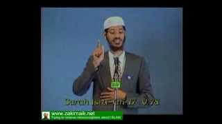 Zakir Naik QampA67  Why Some Muslims pray Salah only 3 times not 5 [upl. by Nuahc]