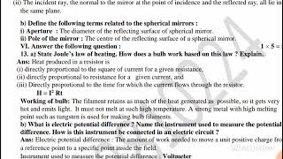 SCIENCE MODEL QUESTION PAPER WITH KEY ANSWER MAR 2024KSEAB Board class 10 [upl. by Thormora]