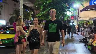 Bangkok Boom Boom Freelancer Nightlife Walk Street Beach Road Pattaya 2024 [upl. by Channing]