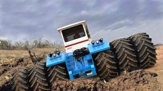 Biggest Tractors Stuck in Mud Compilation  Tractor Pull and Sound 2020 [upl. by Lilithe]