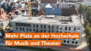 Richtfest beim 23 Millionen EuroErweiterungsbau für die HMT Rostock [upl. by Keligot962]