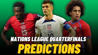 Concacaf Nations League Quaterfinals Predictions [upl. by Eneleuqcaj]