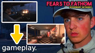 mi reaccion al gameplay de fears to fathom 5 [upl. by Riek262]