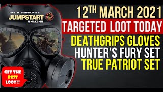 THE DIVISION 2  NEW TARGETED LOOT TODAY  MARCH 12 2021  DEATHGRIPS  TU 12 [upl. by Behlau]