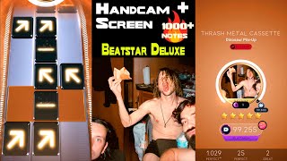 Beatstar Deluxe Thrash Metal Cassette EXTREME  Dinosaur PileUp  Handcam  Screen [upl. by Ashlie]