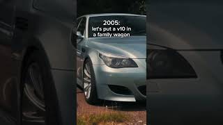 Big difference CapCut cars 2024 2005 bmw m5e61 wagon v10 e60 vs byd lady [upl. by Harriot]