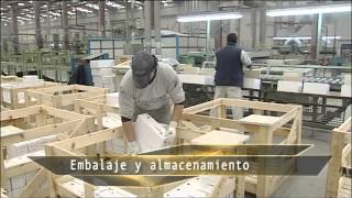 Proceso fabricación mármol para bancadas o encimeras de baños o cocinas fachadas lapidas [upl. by Santana]