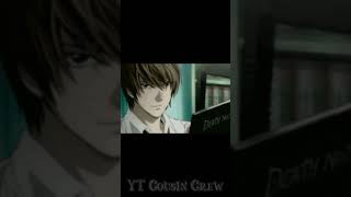 Light Yagami Edit edit deathnote shorts [upl. by Acnairb986]