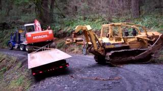 Excavator Nearly Falls Off Cliff [upl. by Jeminah705]