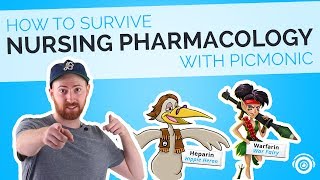 How to Survive Nursing Pharmacology with Picmonic [upl. by Poppo]