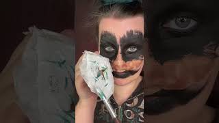 DIY Voodoo Puppe Halloween Look tiktok makeup shortsfeed halloween wow sfx tutorial lol fyp [upl. by Bang]