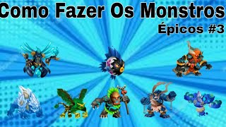 Monster Legends Cruzamento Épico RazfeeshDuchessDrop ElementalDarknubisErpham E O Griffex [upl. by Mehta]