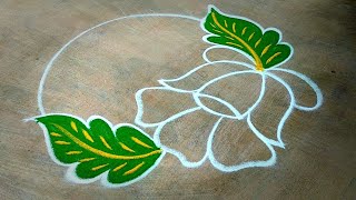 New year rangoli designsNewyear special amazing muggulupongal rangolibeautiful rangolidesigns [upl. by Pryor]