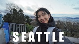 Seattle Solo Trip 2 days 1 night  Starbucks Reserve Hokusai Exhibition [upl. by Eelnodnarb]