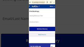 IndiGo FLIGHT TICKET KAISE CHECK KARE  how to check flight ticket [upl. by Suzy]