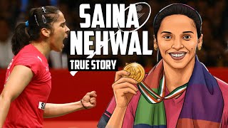 Saina Nehwal Ki Real Inspirational Story  साइना नेहवाल  Hindi Kahaniyan  Motivational Videos [upl. by Jasmina]