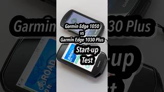 Cold startup load test Garmin Edge 1050 vs 1030 Plus cycling computer technology gadgets cool [upl. by Eanehs]