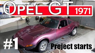 Project Opel GT 1971 1 [upl. by Oiratno567]