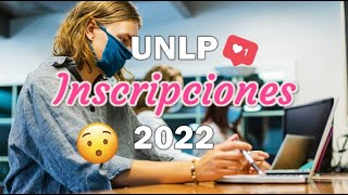 Inscripción UNLP 2022 Medicina y todas las carreras 💁🏻‍♀️ [upl. by Yrrot]