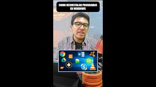 Como desinstalar Programas en Windows 😎💻 [upl. by Sophey751]